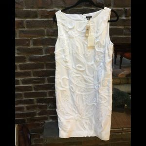 Ann Taylor white dress NWT